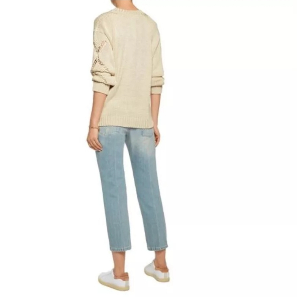 Sandro Open-Weave Knit Jumper - Picture 11 of 12